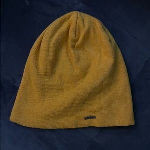 mustard winter hat